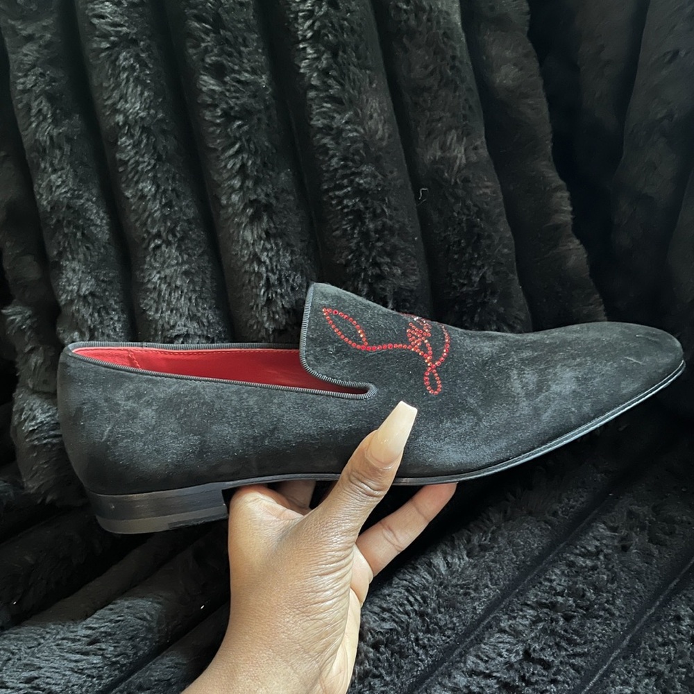 Christian Louboutin Embellished Loafers